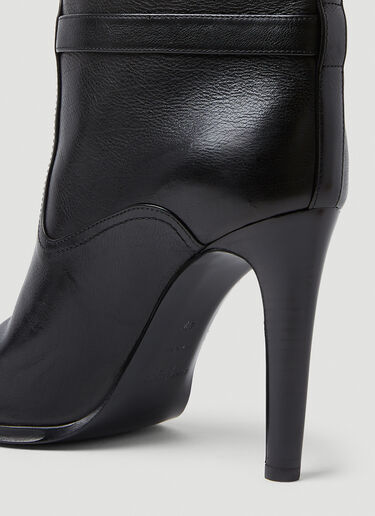 Diane Leather Boots Saint Laurent Diane Leather Boots Black sla0253078