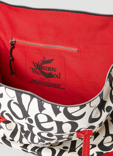 Sid Weekend Tote Bag Vivienne Westwood Sid Weekend Tote Bag Black vvw0251052