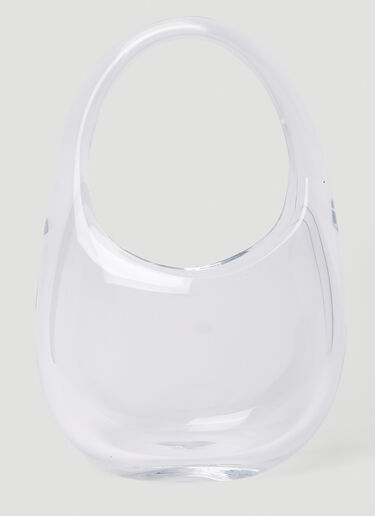 Coperni Glass Mini Swipe Handbag Transparent cpn0251016