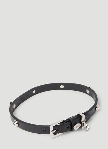 Versace 가죽 메두사 초커 블랙 vrs0252036