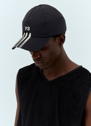 Y-3 STRP Baseball Cap Black yyy0160018