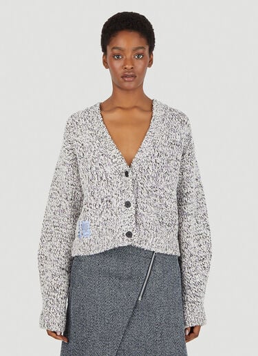 MCQ Cropped Cardigan Grey mkq0245024