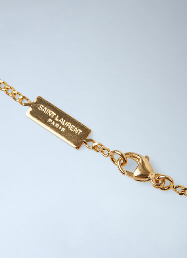 Saint Laurent Monogram Bracelet Gold sla0248080