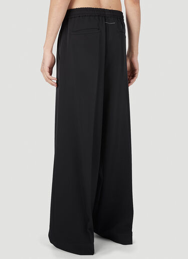 MM6 Maison Margiela Wide Leg Pants Black mmm0151013