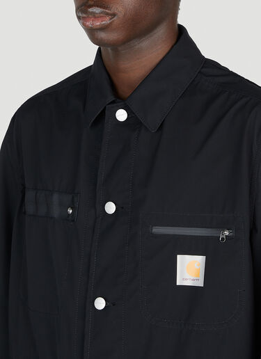 Junya Watanabe x Carhartt Logo Patch Jacket Black jwc0152007