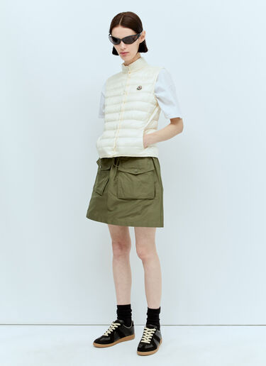 Moncler Liane Down Gilet Cream mon0240002