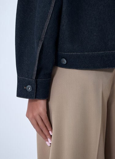 Max Mara Denim Jacket Navy max0263037