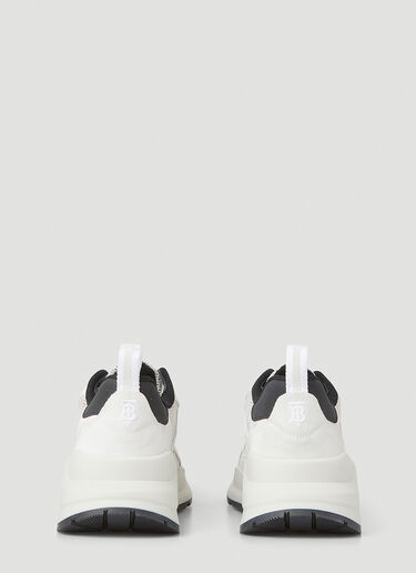 Check Mesh Sneakers Burberry Check Mesh Sneakers White bur0251081