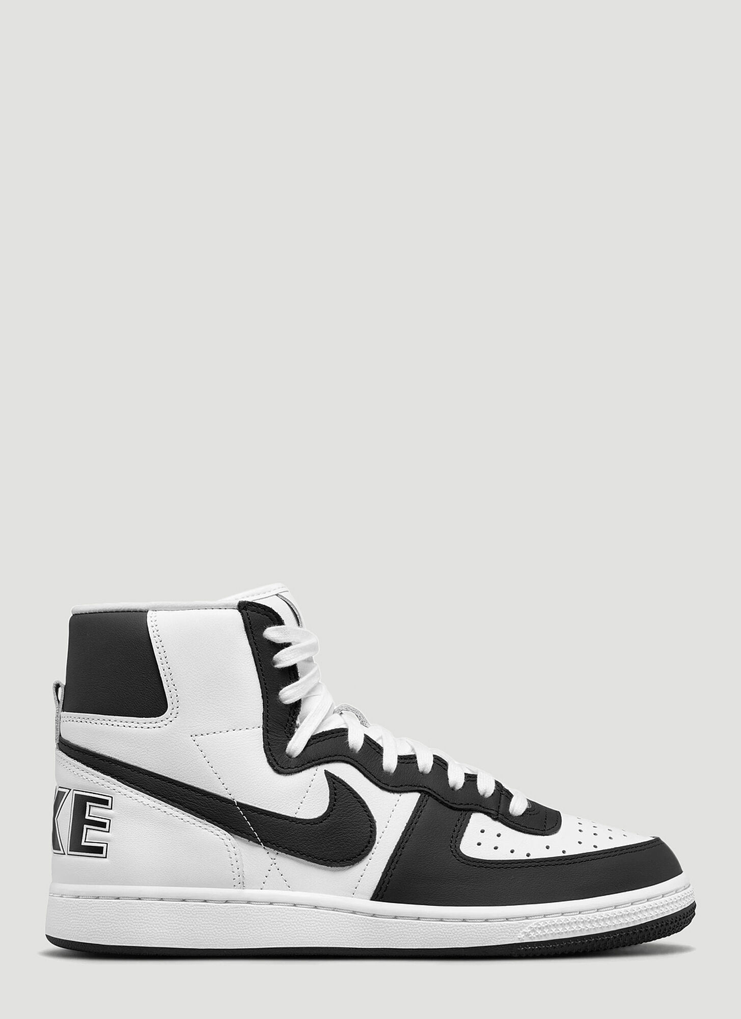 Shop Comme Des Garçons Homme Deux X Nike Terminator Sneakers In Black