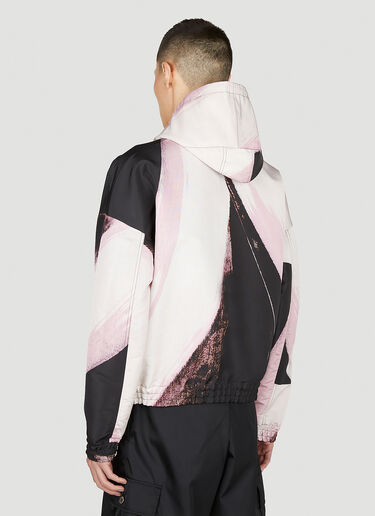 Alexander McQueen Windbreaker Jacket Pink amq0152005