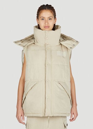 Marc Jacobs Oversized Puffer Gilet Black mcj0258004
