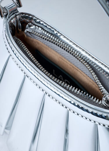 Lacoste Extra Extra Small Lenglen Handbag Silver lac0262012
