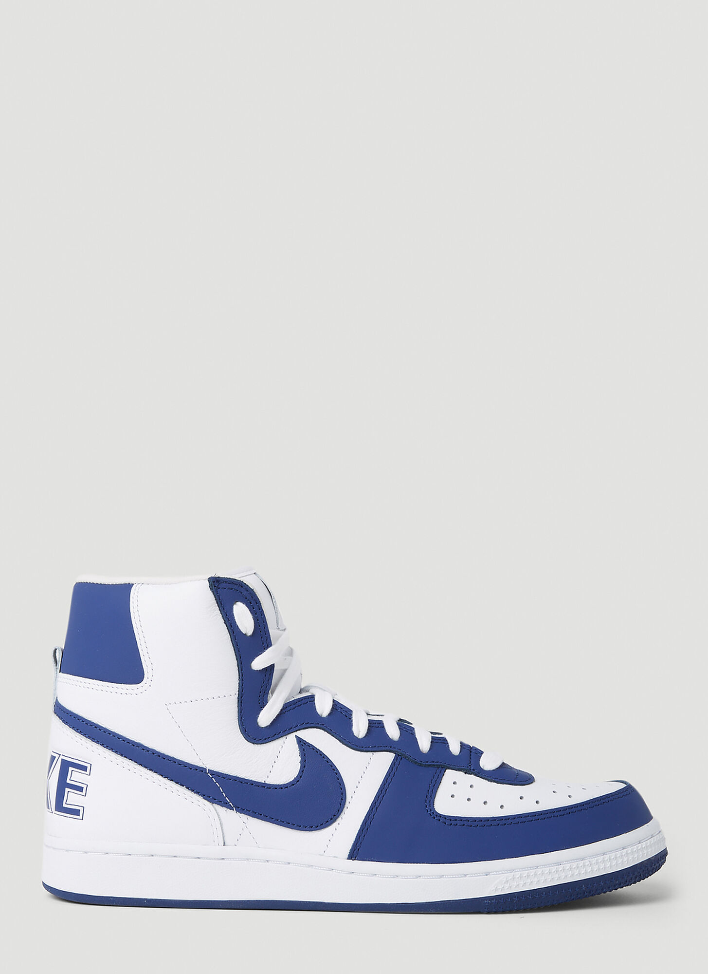 Shop Comme Des Garçons Homme Deux X Nike Terminator Sneakers In Dark Blue