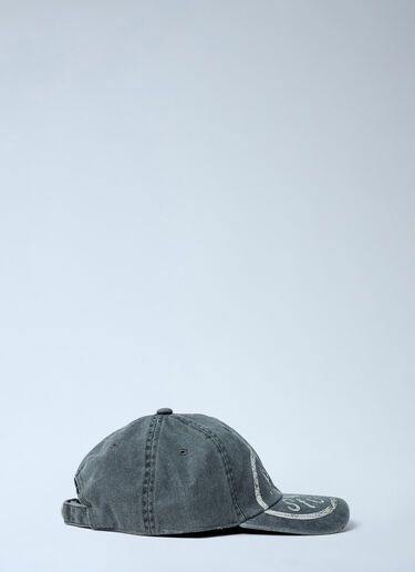 Logo Motif Baseball Cap Acne Studios Logo Motif Baseball Cap Black acn0162029