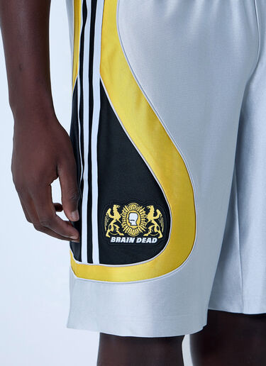 adidas x Brain Dead BD FB Shorts Grey adi0162206