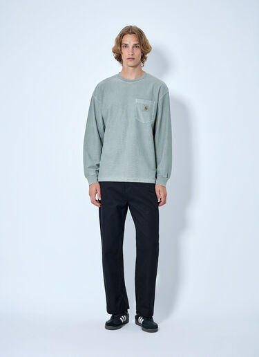LN-CC® - Carhartt WIP: Loose Pocket T-Shirt - Green Carhartt WIP Loose Pocket T-Shirt Green wip0365001