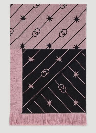 Gucci Diagonal Plaid Blanket Pink wps0690082