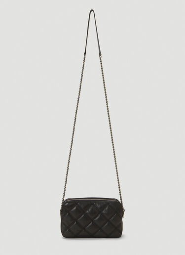 Saint Laurent Becky Double-Zip Chain Bag Black sla0241060