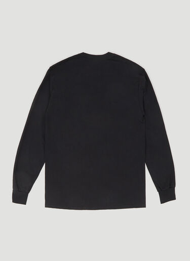 Frere Frere 롱 슬리브 프린트 티셔츠 Black fre0335002