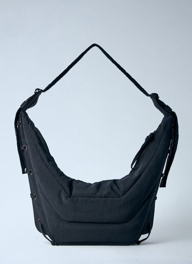 Lemaire Medium Soft Game Shoulder Bag Black lem0164023
