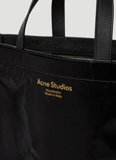 Acne Studios Logo Tote Bag Black acn0150047