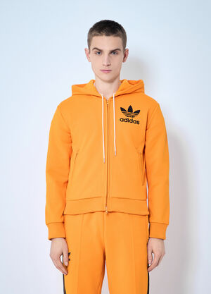 adidas by Wales Bonner Track Hooded Zip-Up Sweatshirt Orange awb0359015