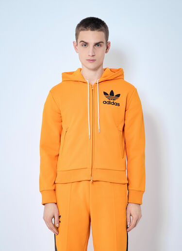 adidas by Wales Bonner Track Hooded Zip-Up Sweatshirt Orange awb0359015