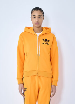 The Row Track Hooded Zip-Up Sweatshirt Red row0260010