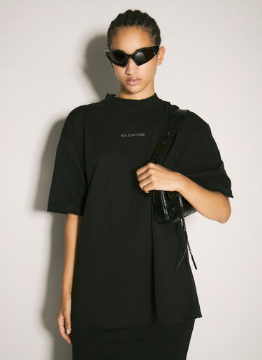 Balenciaga Runner Cat Sunglasses Black bcs0357004