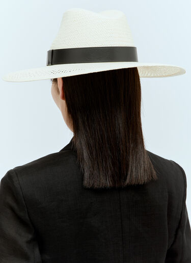 Max Mara 纸质纱线帽子 白色 max0256035