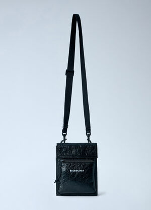 Balenciaga Explorer Pouch with Strap Grey bal0266035