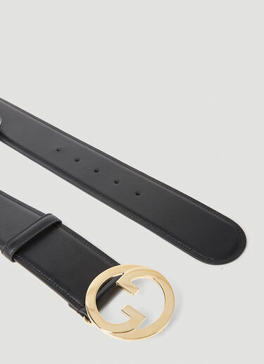 Gucci GG Buckle Belt Black guc0253160