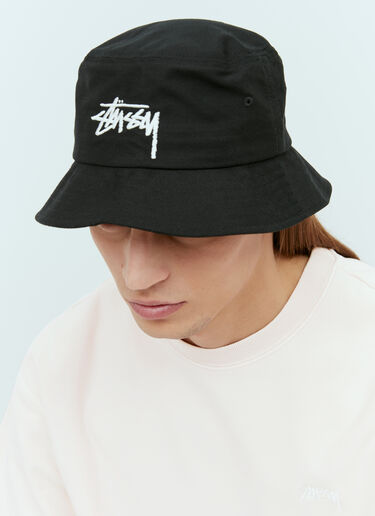Stüssy Big Stock Bucket Hat Black sts0152067