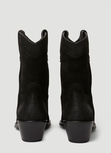 Saint Laurent Lukas 45mm Western Boots Black sla0245166