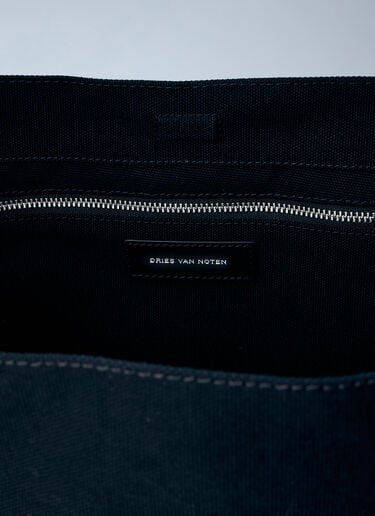 Dries Van Noten Canvas Tote Bag Black dvn0163034