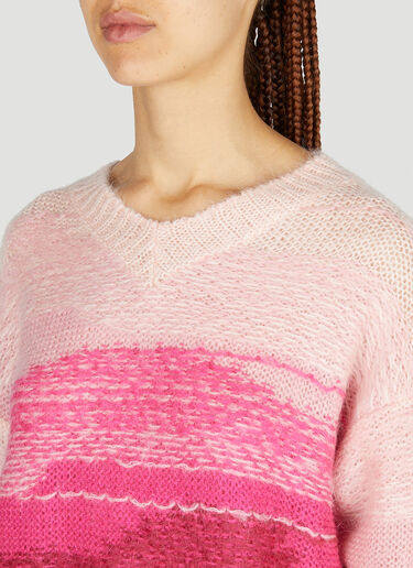 Acne Studios Ombre Sweater Pink acn0252013