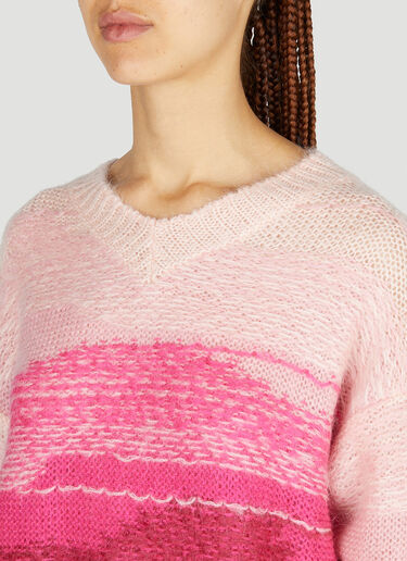 Acne Studios 渐变毛衣 粉色 acn0252013