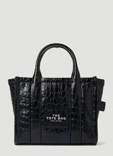 Marc Jacobs Croc Embossed Mini Tote Bag Black mcj0251034