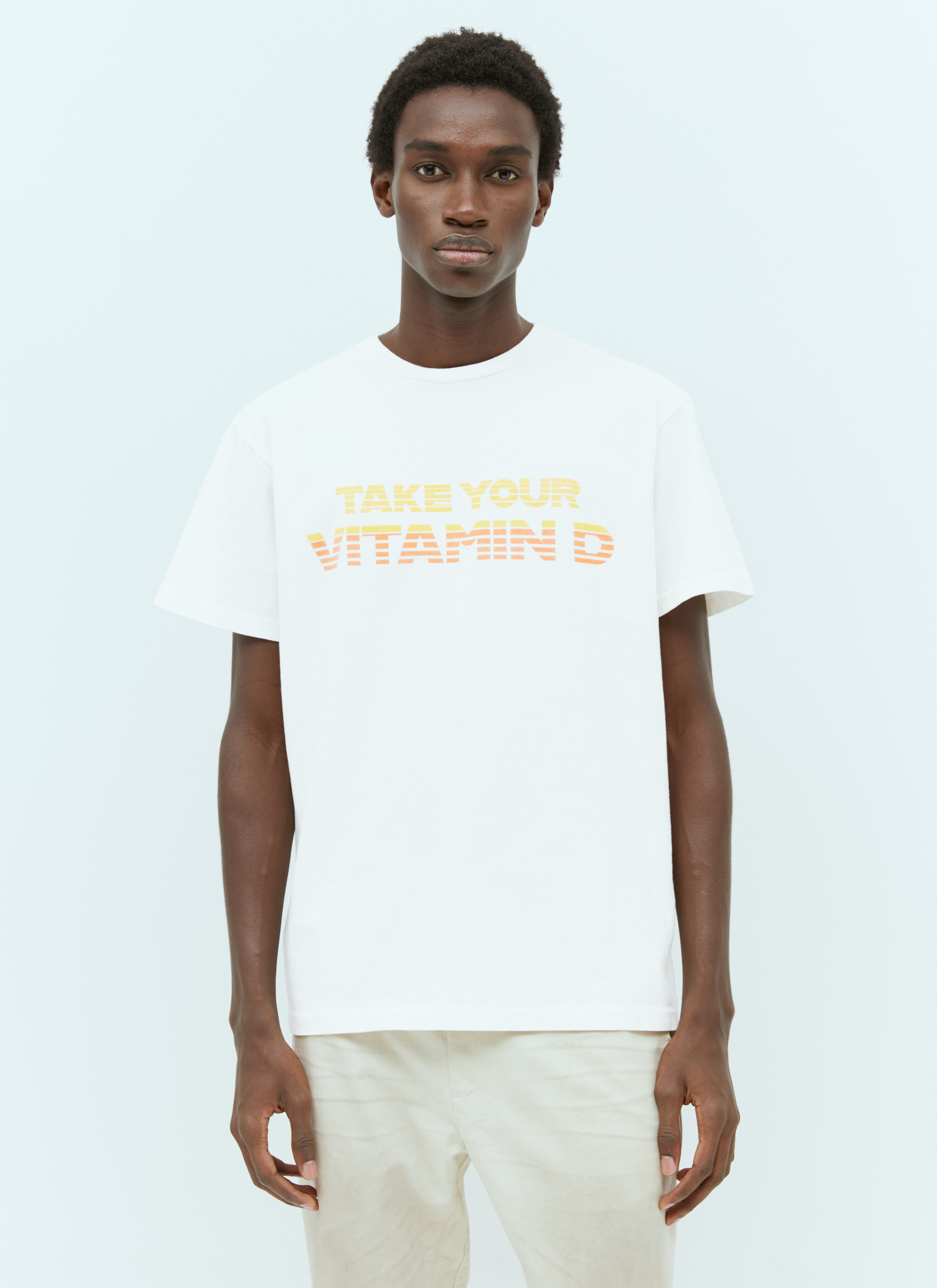 Gallery Dept. Vitamin D T-Shirt White gdp0153021