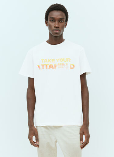 Gallery Dept. Vitamin D T-Shirt White gdp0153026