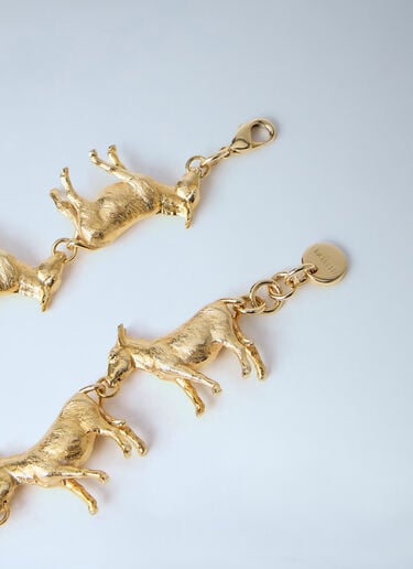 Jacquemus The Ânes Bracelet Gold jac0264032