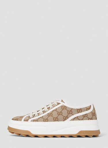 Gucci GG Canvas Sneakers Beige guc0253129