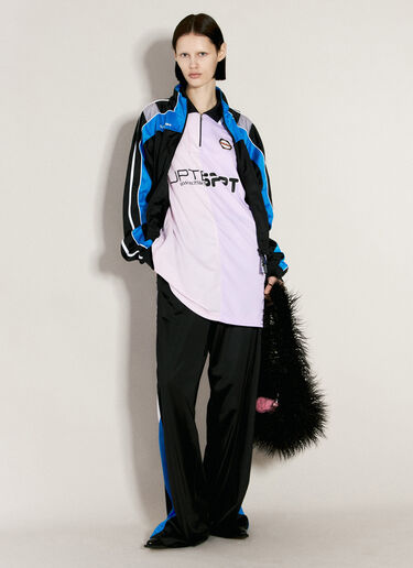 Half And Half Football Top Martine Rose Half And Half Football Top Lilac mtr0255008