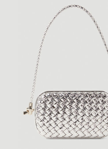 Bottega Veneta Minaudiere 结饰单肩包 银色 bov0251023