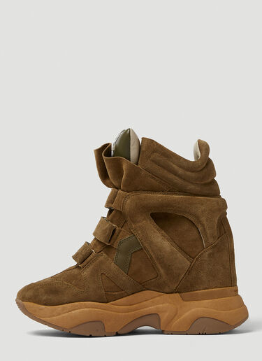 Isabel Marant Balskee Sneakers Khaki ibm0249018