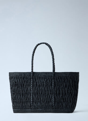 The Row Georgica Tote Bag Black row0265029