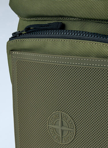 LN-CC® - Stone Island: Sling Backpack - Green Stone Island Sling Backpack Green sto0165026