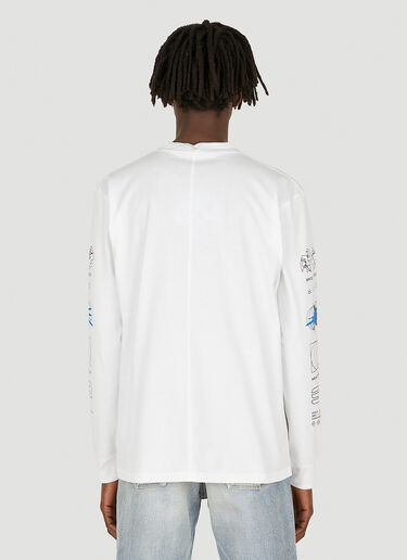 Space Available Oneness Long Sleeve T-Shirt White spa0348017