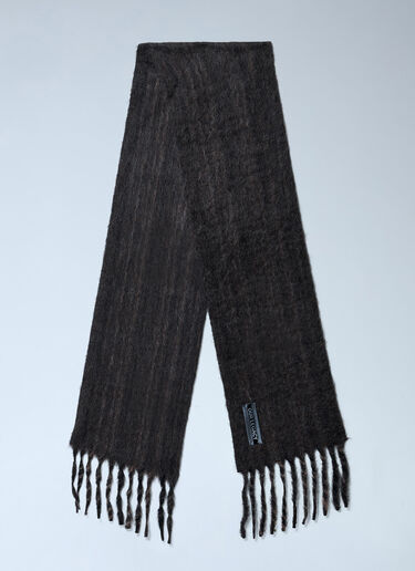 Our Legacy Estate Scarf Dark Brown our0365067