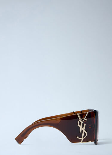 Saint Laurent SL M119 Cat-Eye Sunglasses Brown sla0263107